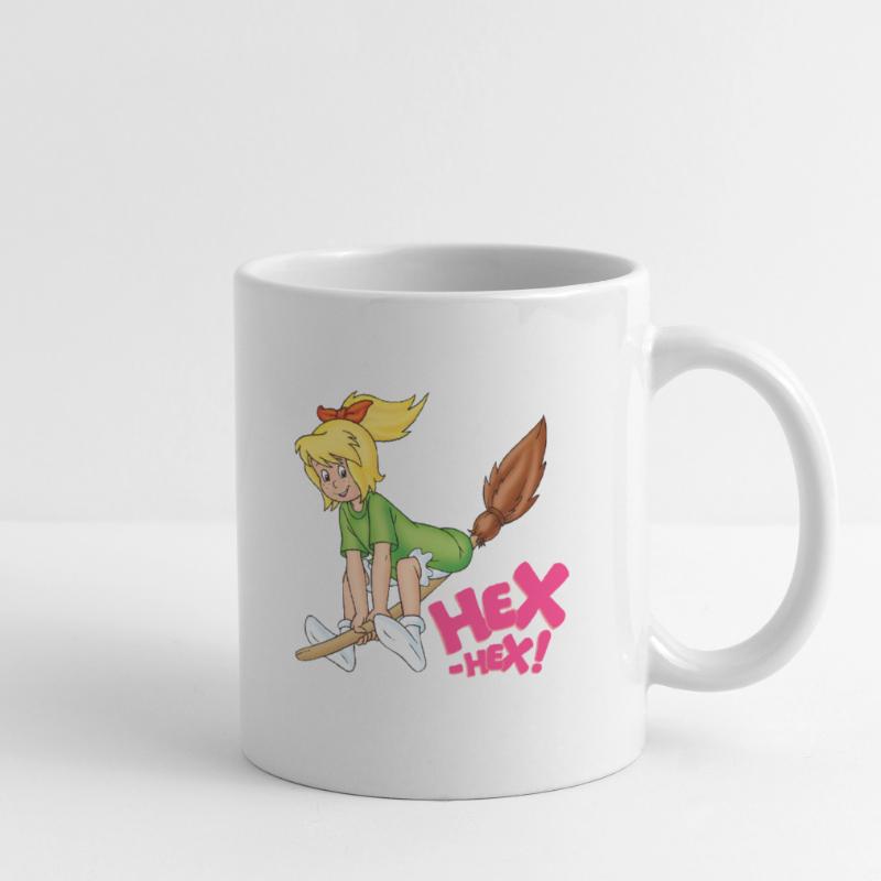 Bibi Blocksberg flies on mashed potatoes Hex-Hex! Mug