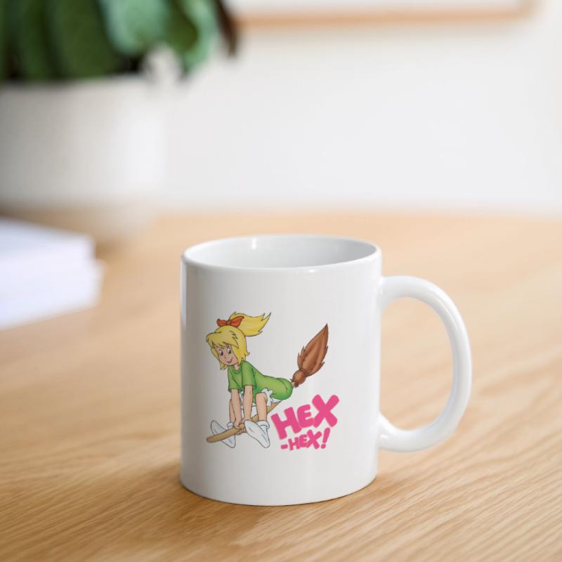 Bibi Blocksberg flies on mashed potatoes Hex-Hex! Mug