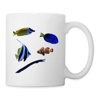 Marine fish - Mug - white - Right