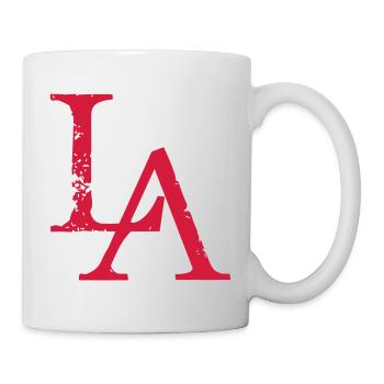 LA - Los Angeles - Chemise de danse - Mug blanc - blanc - Droite