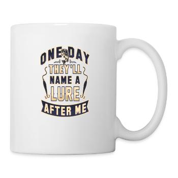 Fishing fishing bait angler gift funny - Mug - white - Right