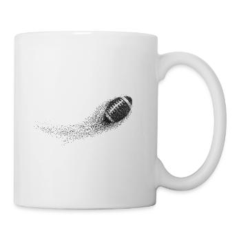 Football - Tasse - Weiß - Rechts
