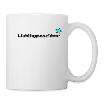 favorite neighbor - Mug - white - Right