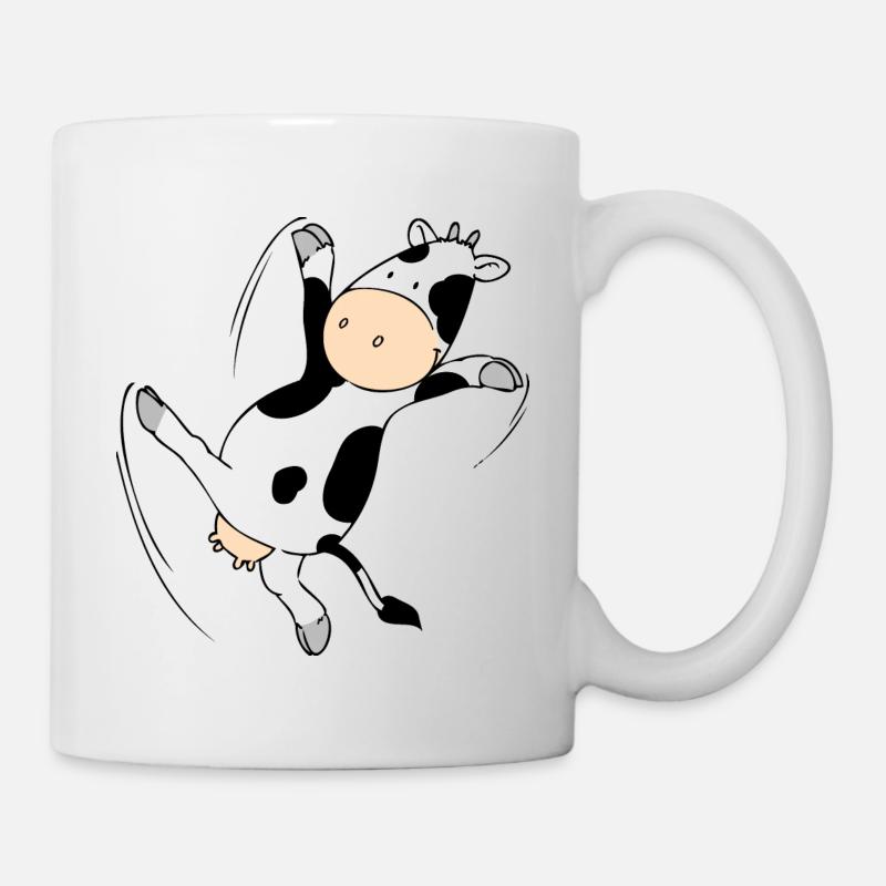 Mooviestars - Dancing Cow - Mug blanc - blanc