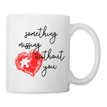 Liebe - Tasse - Weiß - Rechts