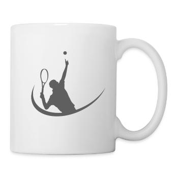 Tennis Sport Hobby Leisure Gift Tennis Court - Mug - white - Right