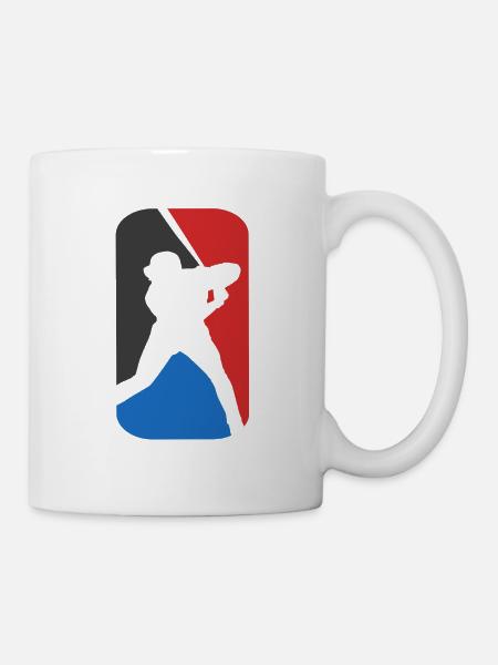 Baseball - Tasse - Weiß