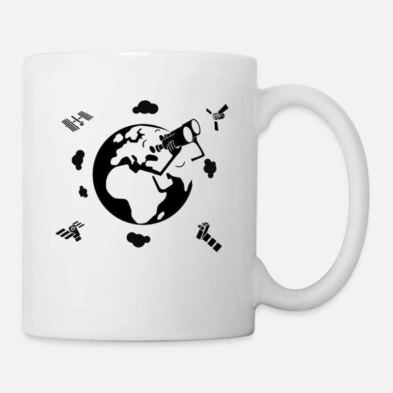 Observation de la Terre Observation de la Terre - Mug blanc - blanc