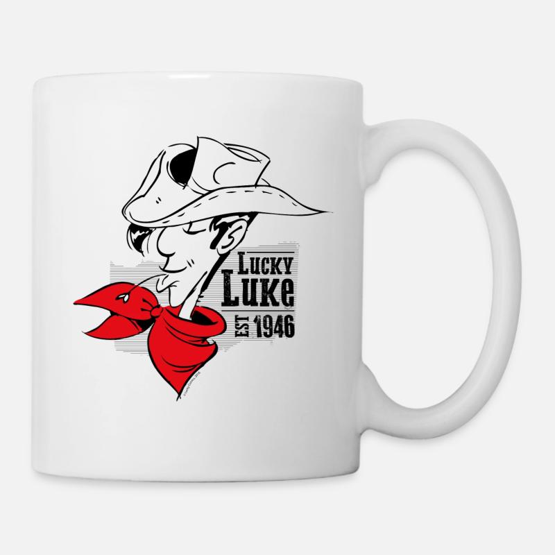 Lucky Luke Est. 1946 - Mug - white