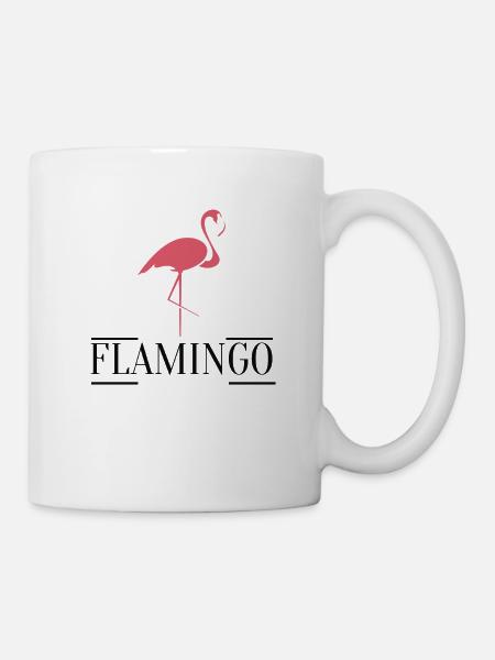 flamingo - Mug - white