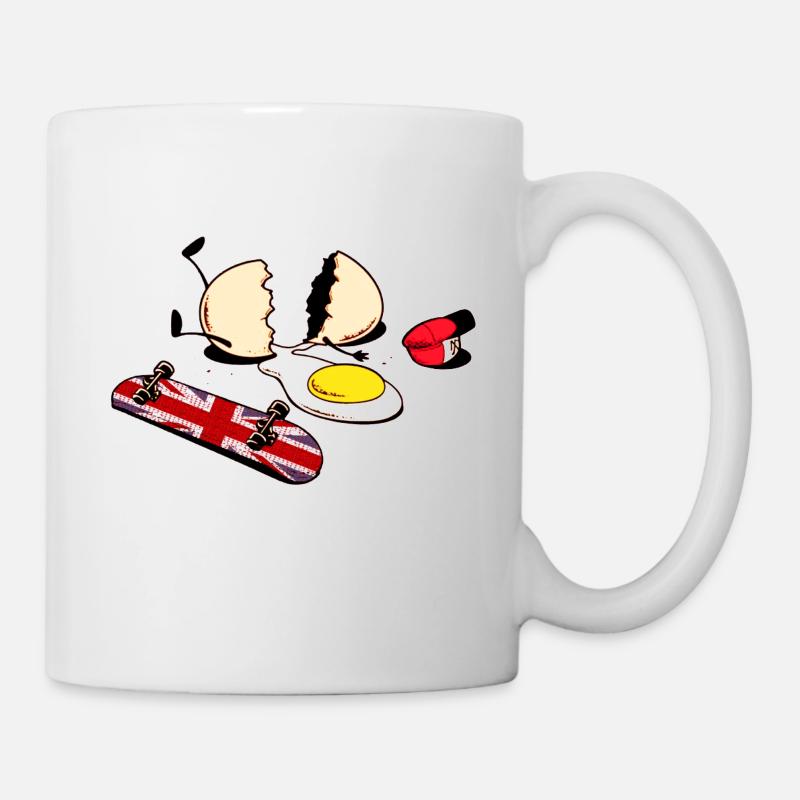 Ei knacken - Tasse - Weiß