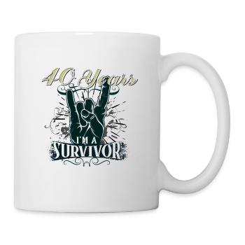 40th birthday - Mug - white - Right