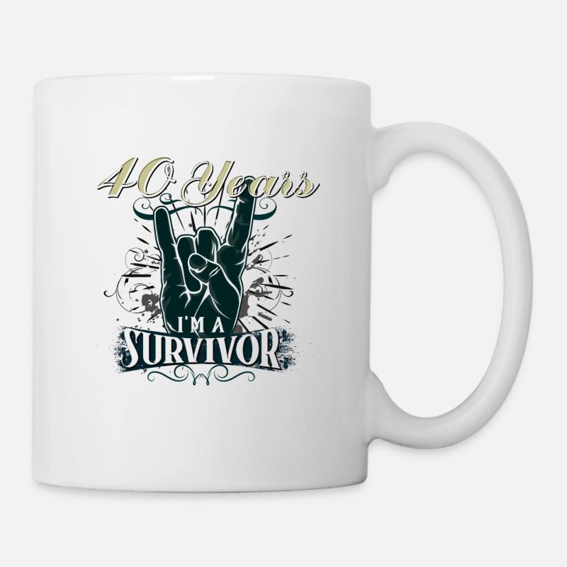 40th birthday - Mug - white