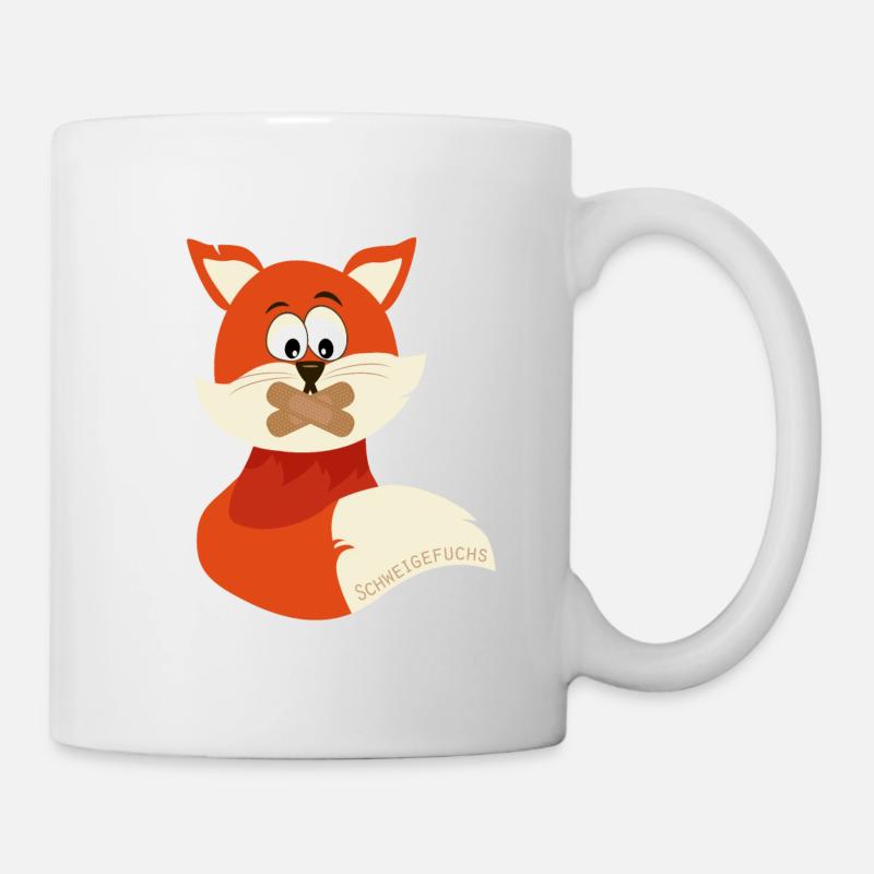 Sauvez les Schweigefuchs! - Mug blanc - blanc