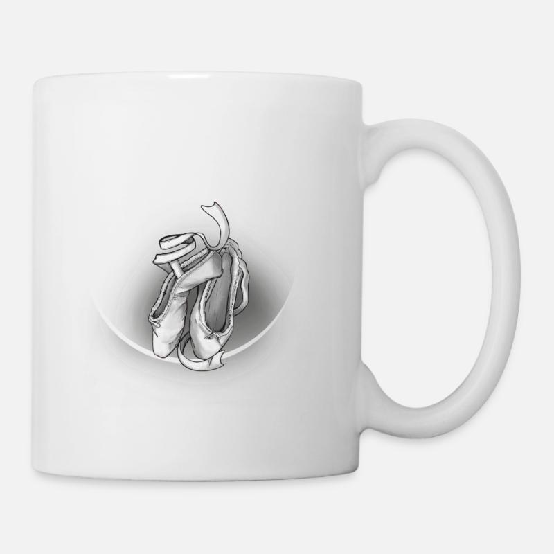 ballerina slippers - Mug - white