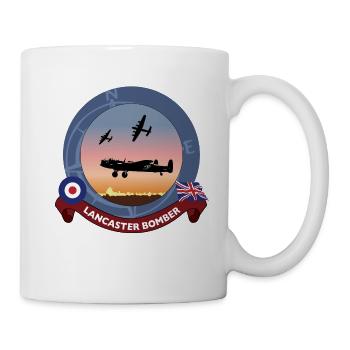 Lancaster Bomber - Tasse - Weiß - Rechts