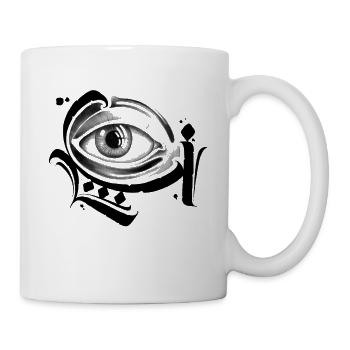 The Eye arabic font eye skate graffiti - Mug - white - Right