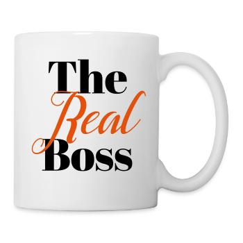 Mom Boss Baby Chef Chef Funny Family - Mug - white - Right