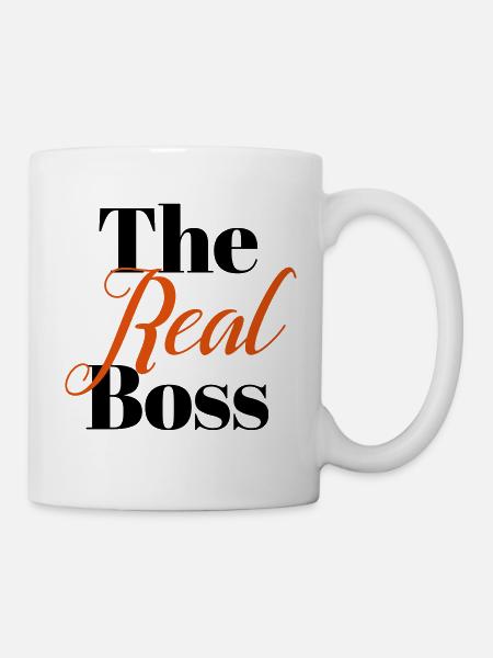 Mom Boss Baby Chef Chef Funny Family - Mug - white