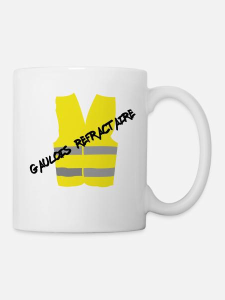 Gilet Jaune - Mug blanc - blanc