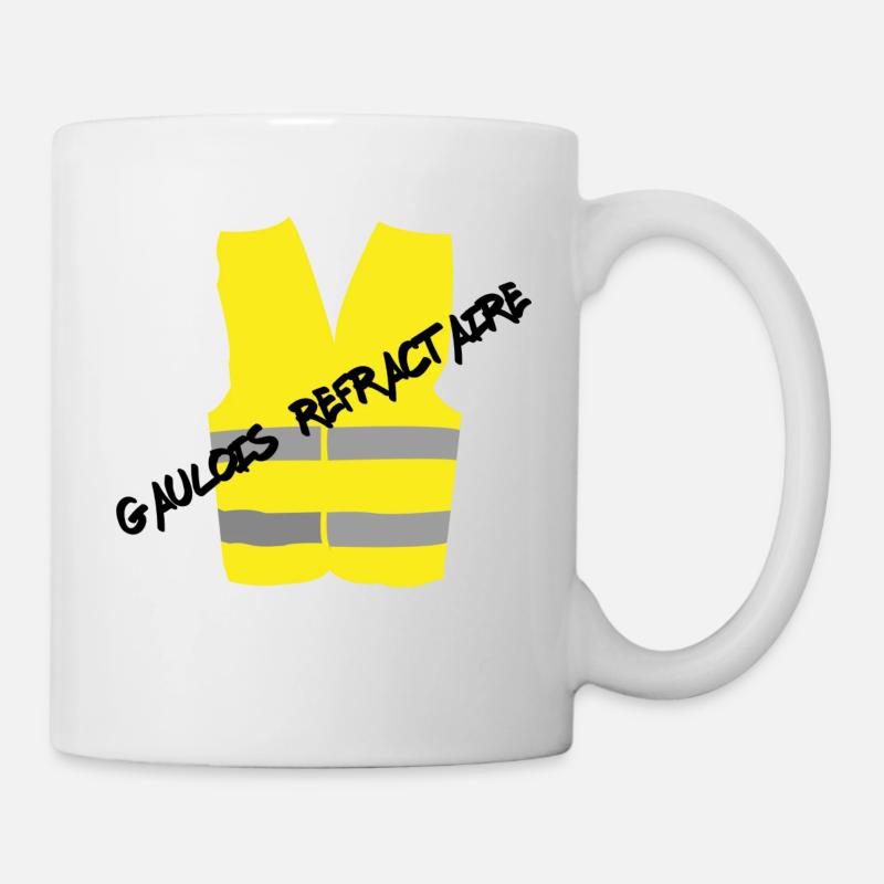 Gilet Jaune - Mug blanc - blanc
