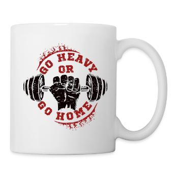 body building - Mug - white - Right
