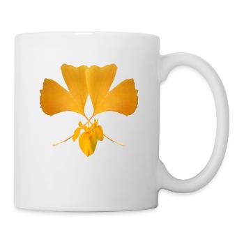 Ginkgo leaf - Mug - white - Right