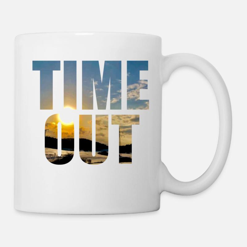 Time out time out - Mug - white