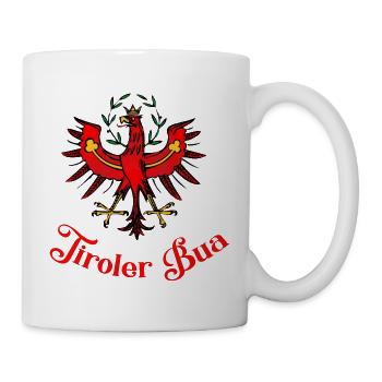 Tiroler Bua - Tasse - Weiß - Rechts