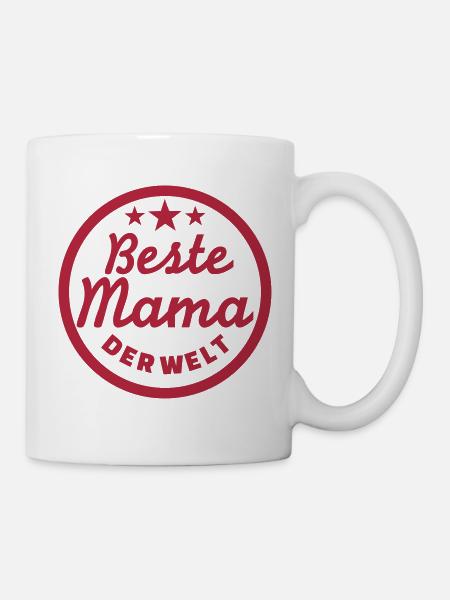 Mama - Tasse - Weiß
