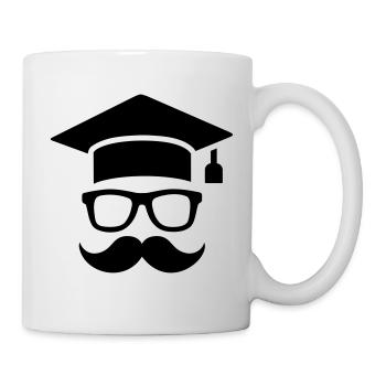 Étudiant - Mug blanc - blanc - Droite