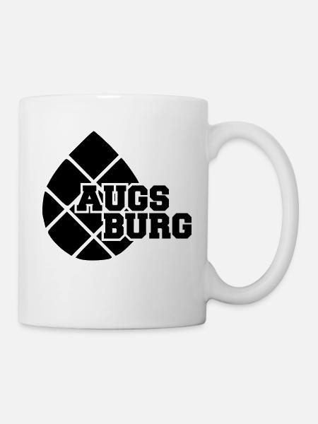 Augsburg Zirbelnuss Black - Mug blanc - blanc