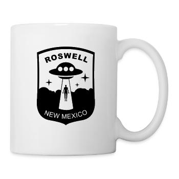 New Mexico Roswell - Tasse - Weiß - Rechts