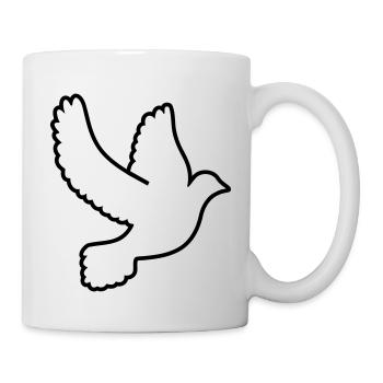 Pigeon - Mug blanc - blanc - Droite