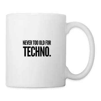 Techno Musique T-shirts I Technorave idée cadeau - Mug blanc - blanc - Droite