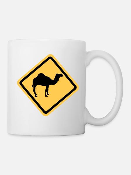 Chameau - Mug blanc - blanc