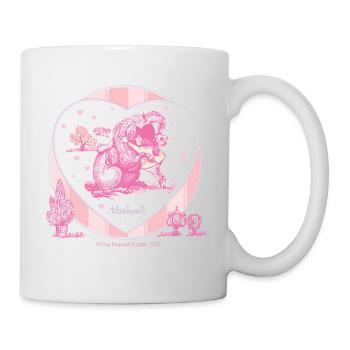 PoneyEmbrassement Thelwell Dessin - Mug blanc - blanc - Droite