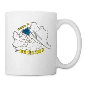 Döbling Wien 19 - Tasse - Weiß - Rechts