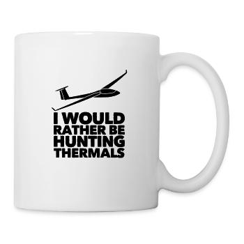 Segelflugzeug Segelfliegen Segelflug Geschenkidee - Tasse - Weiß - Rechts