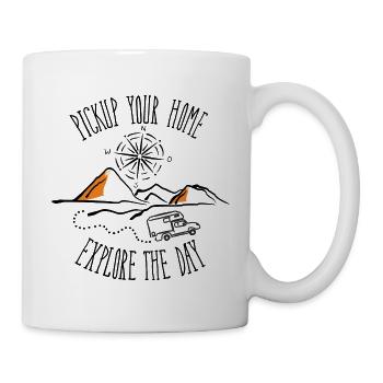 Pickup Your Home - Tasse - Weiß - Rechts
