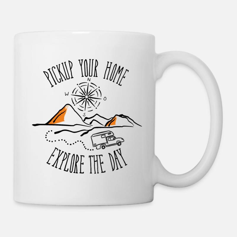 Pickup Your Home - Tasse - Weiß