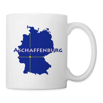 Aschaffenburg - Tasse - Weiß - Rechts