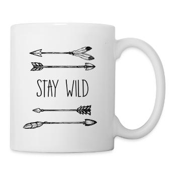 Arrows STAY WILD - Mug - white - Right