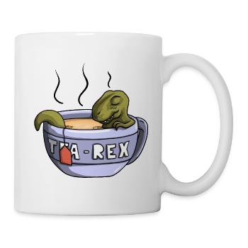 Tea-Rex - Mug - white - Right