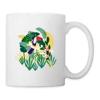 Toucan tropicool - Mug - white - Right