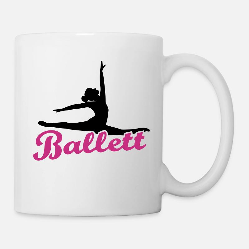 Ballett - Tasse - Weiß