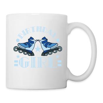This Awesome Roller Skate Birthday Girl Year Old - Mug - white - Right