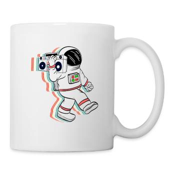 Êtesvous un fan de l'astronomie? Un astronaute - Mug blanc - blanc - Droite