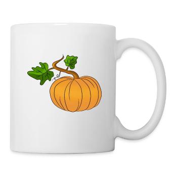 pumpkin, autumn, halloween, fest - Tasse - Weiß - Rechts