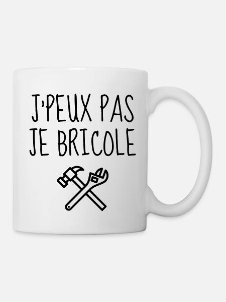 Outil / Réparer / Bricolage / Bricoleur - Mug blanc - blanc